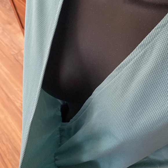 Halara V Neck Short Sleeve Pocket Waffle Casual Romper - Picture 5 of 8